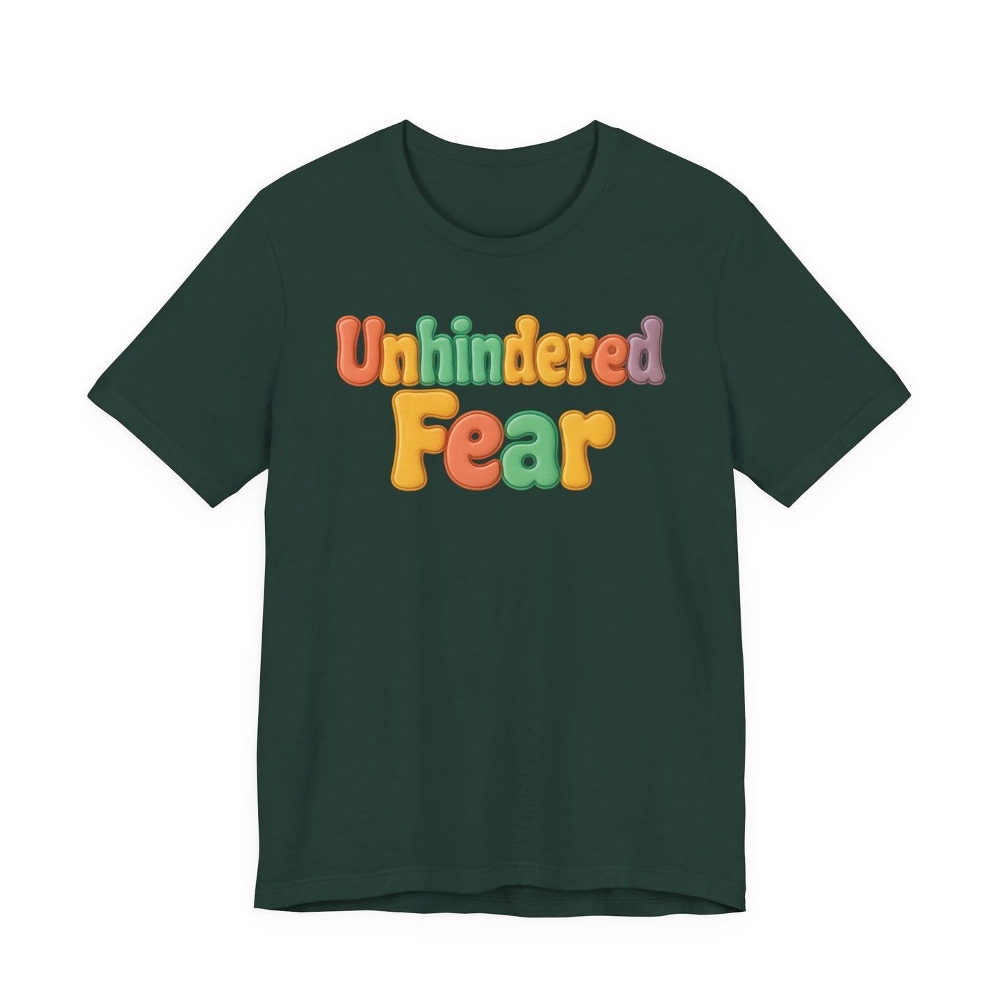 Unhindered fear Short Sleeve Tee