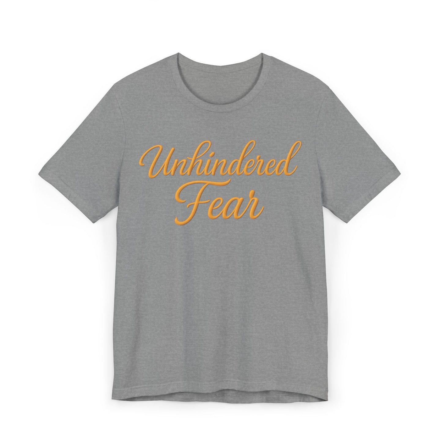 Woman and Man Unhindered Fear T-Shirt