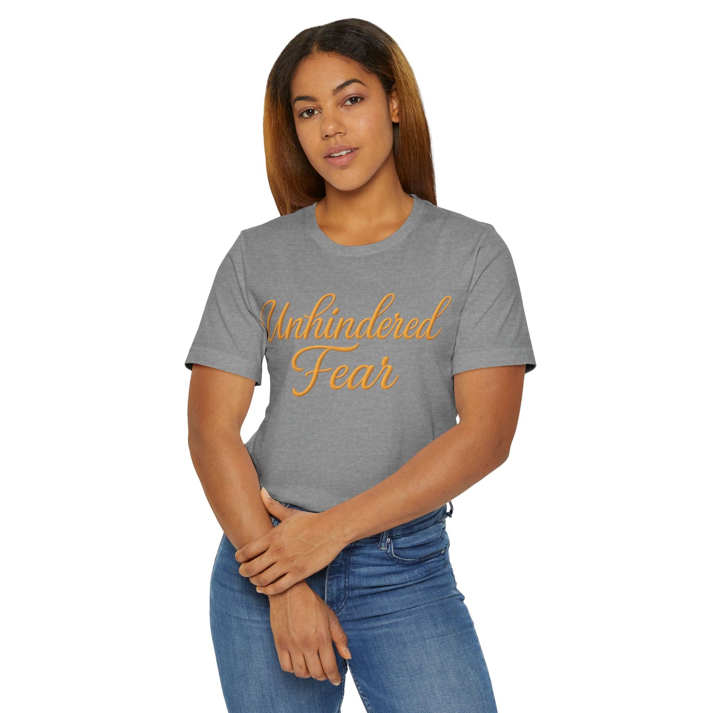 Woman and Man Unhindered Fear T-Shirt