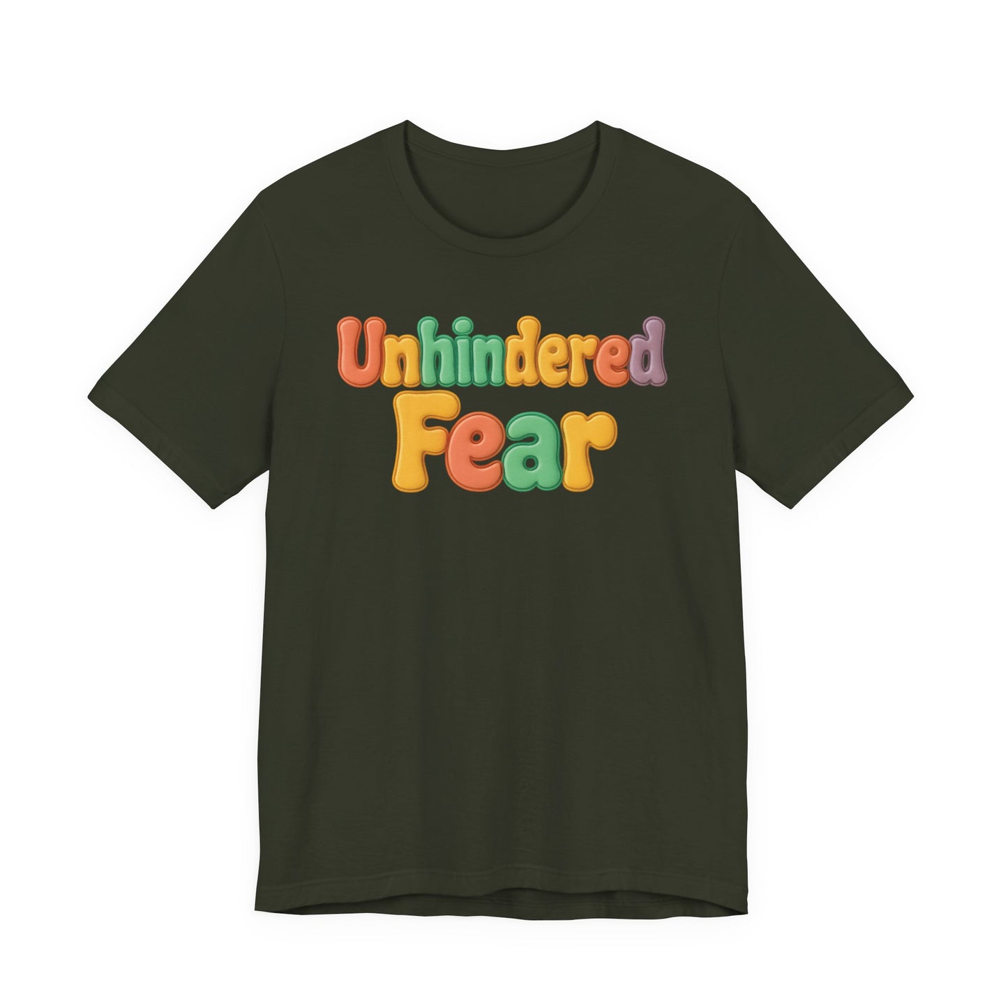 Unhindered fear Short Sleeve Tee