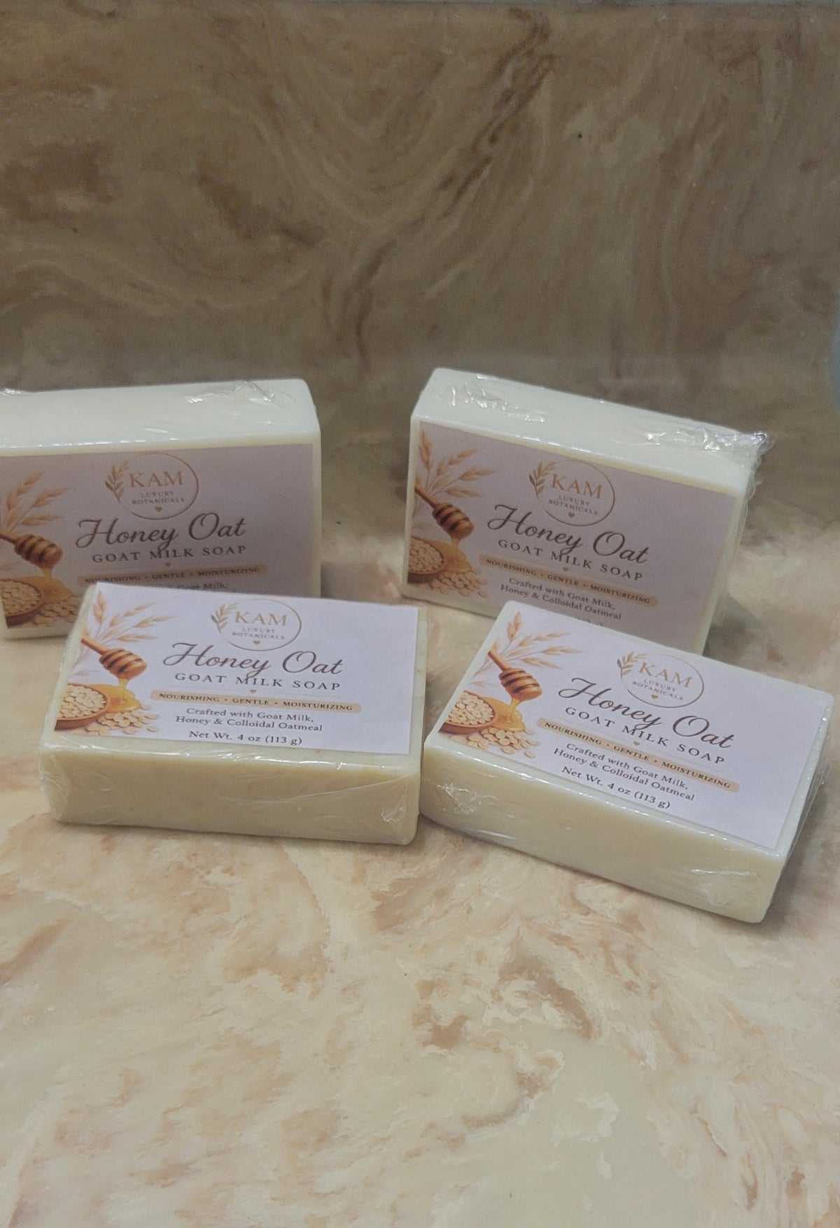 KAM Handcrafted Goat Milk Soap Collection