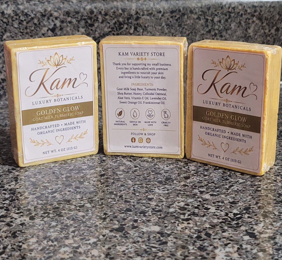 KAM Handcrafted Goat Milk Soap Collection