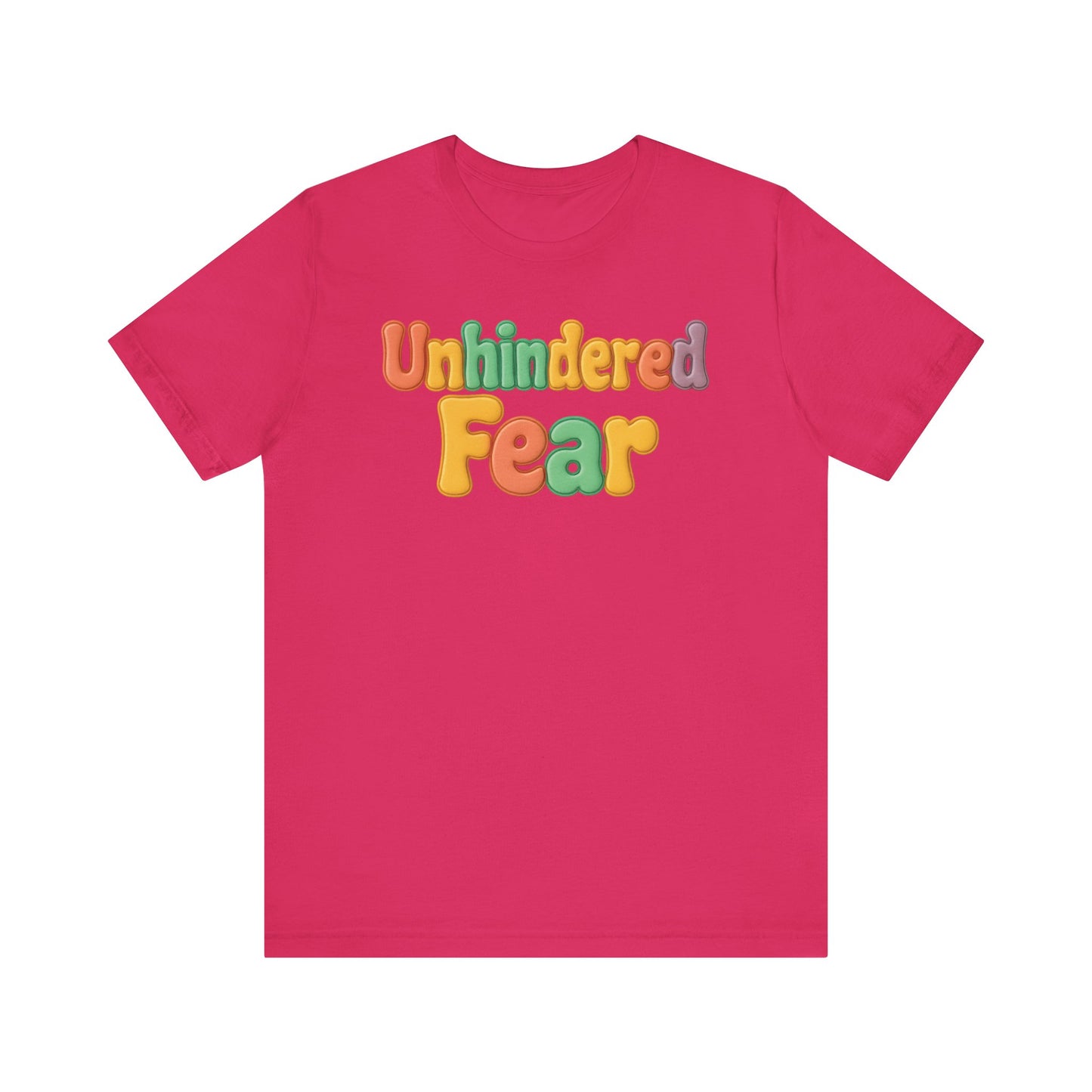 Unhindered fear Short Sleeve Tee