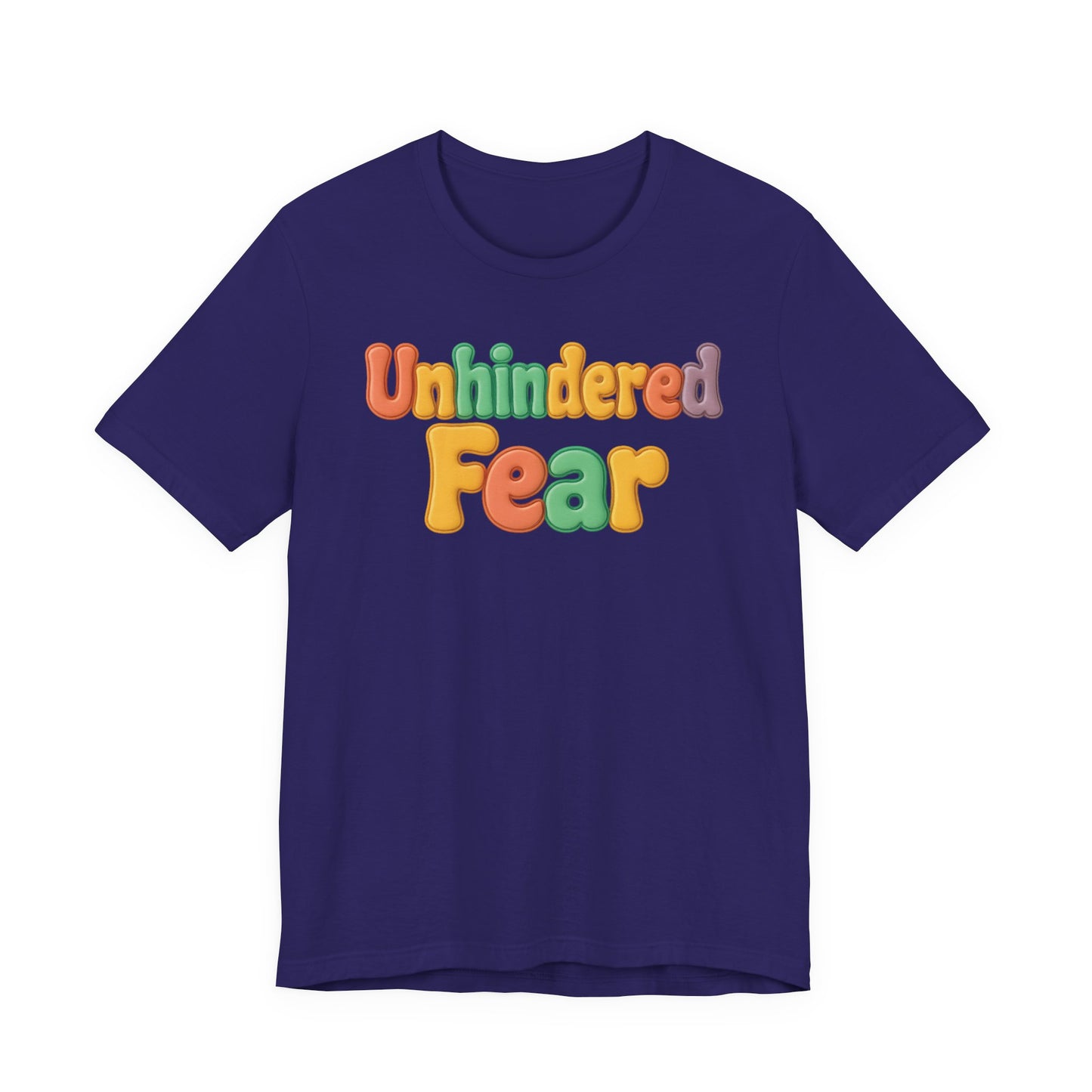 Unhindered fear Short Sleeve Tee