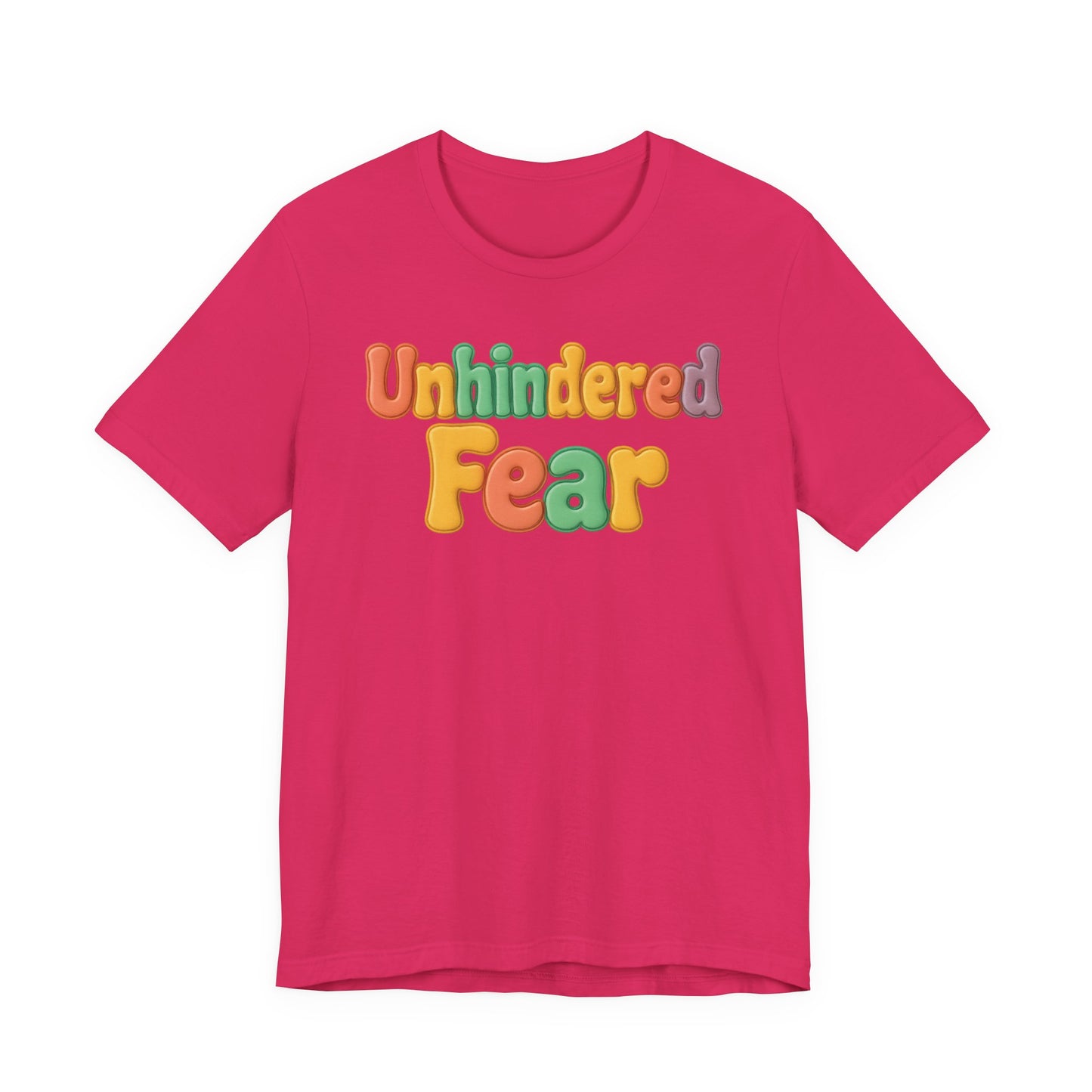 Unhindered fear Short Sleeve Tee