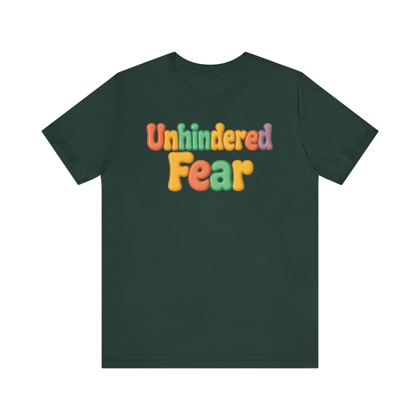 Unhindered fear Short Sleeve Tee