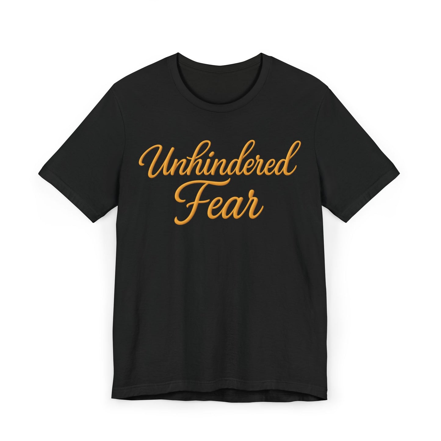 Woman and Man Unhindered Fear T-Shirt