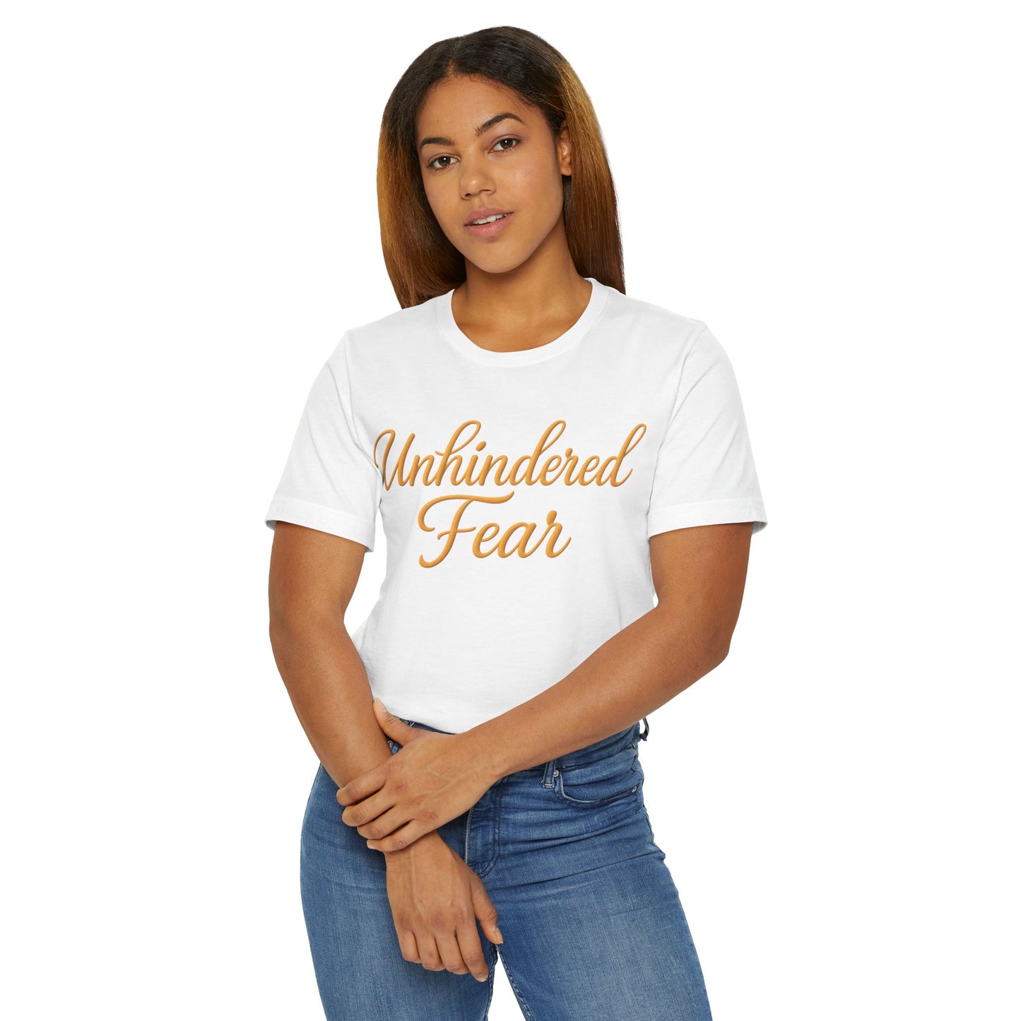 Woman and Man Unhindered Fear T-Shirt